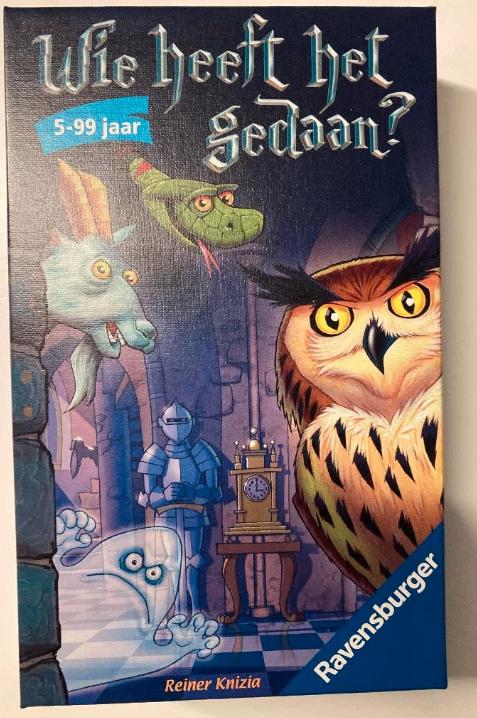 Spel Wie heeft het gedaan? (mini), Hobby en Vrije tijd, Gezelschapsspellen | Bordspellen, Ophalen of Verzenden, Nieuw