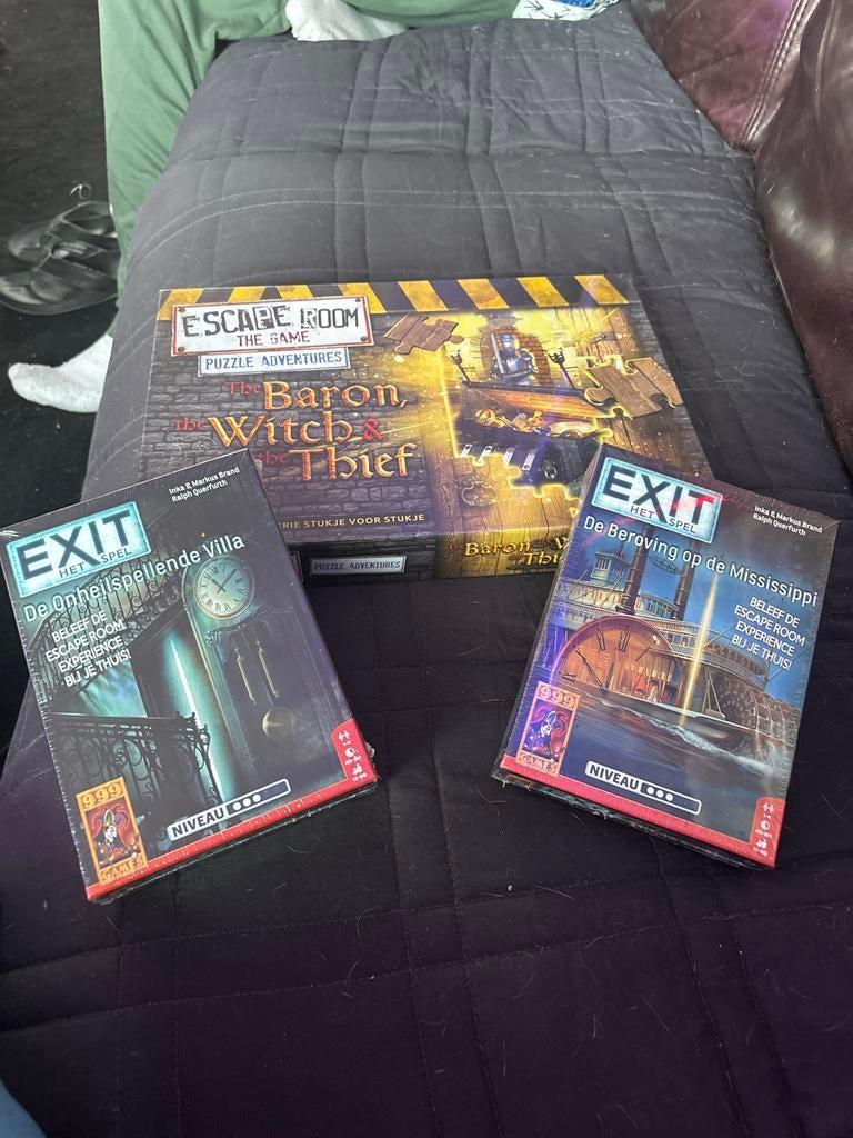 Escape Room & Exit Spellen - Diverse Titels, Een of twee spelers, Ophalen of Verzenden, Nieuw