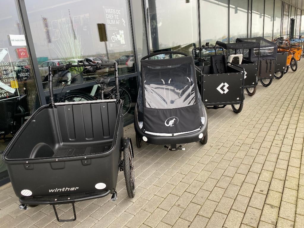 Cargobike grote collectie beste merken beste prijs, Ophalen of Verzenden, Nieuw