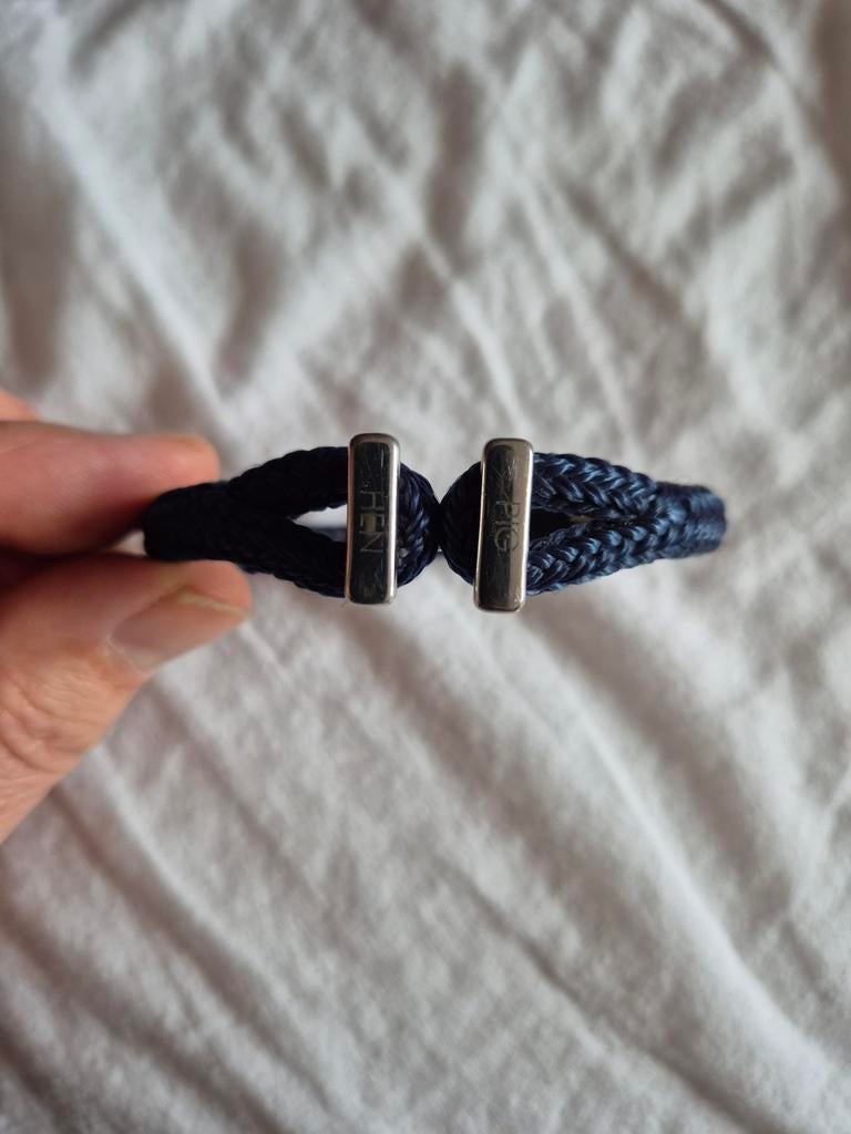 Pig & Hen maat s/m kleur blauw, Sieraden, Tassen en Uiterlijk, Armbanden, Ophalen of Verzenden, Nieuw, Blauw