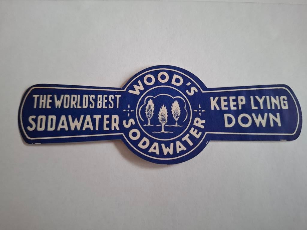 Sodawater etiket Malifa brouwerij de Keizer Maastricht, Verzamelen, Biermerken, Ophalen of Verzenden, Flesje(s), Overige merken