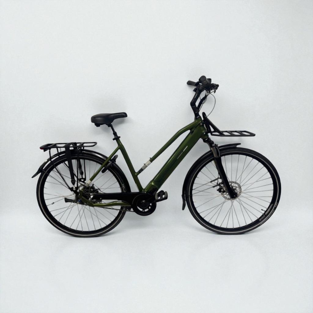Amslod Dalton E-MV Dames 54cm Groen, Fietsen en Brommers, Fietsen | Dames | Damesfietsen, Zo goed als nieuw, Overige merken, Versnellingen