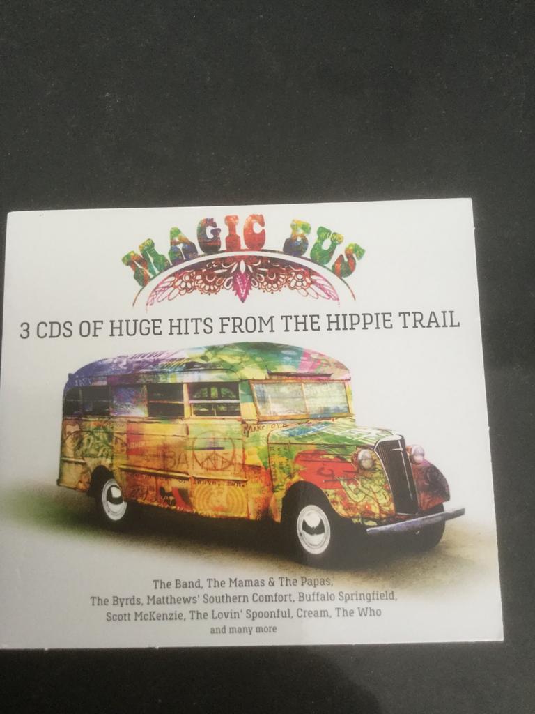 Magic Bus, Sixties from the Hippie Trail, 3 cd’s, Verzenden, Zo goed als nieuw, Pop