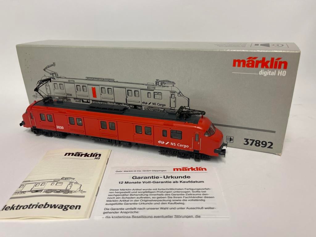 ** NIEUW ** NS CARGO ** SOUND ** Märklin 37892 **, Hobby en Vrije tijd, Modeltreinen | H0, Wisselstroom, Locomotief, Nieuw, Ophalen of Verzenden