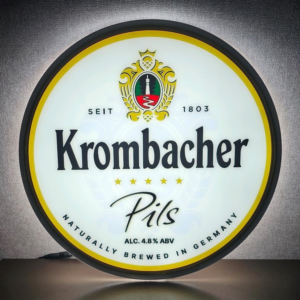 Mooie KROMBACHER LED reclame verlichting lamp lichtbak, Ophalen of Verzenden, Nieuw, Reclamebord, Plaat of Schild, Overige merken