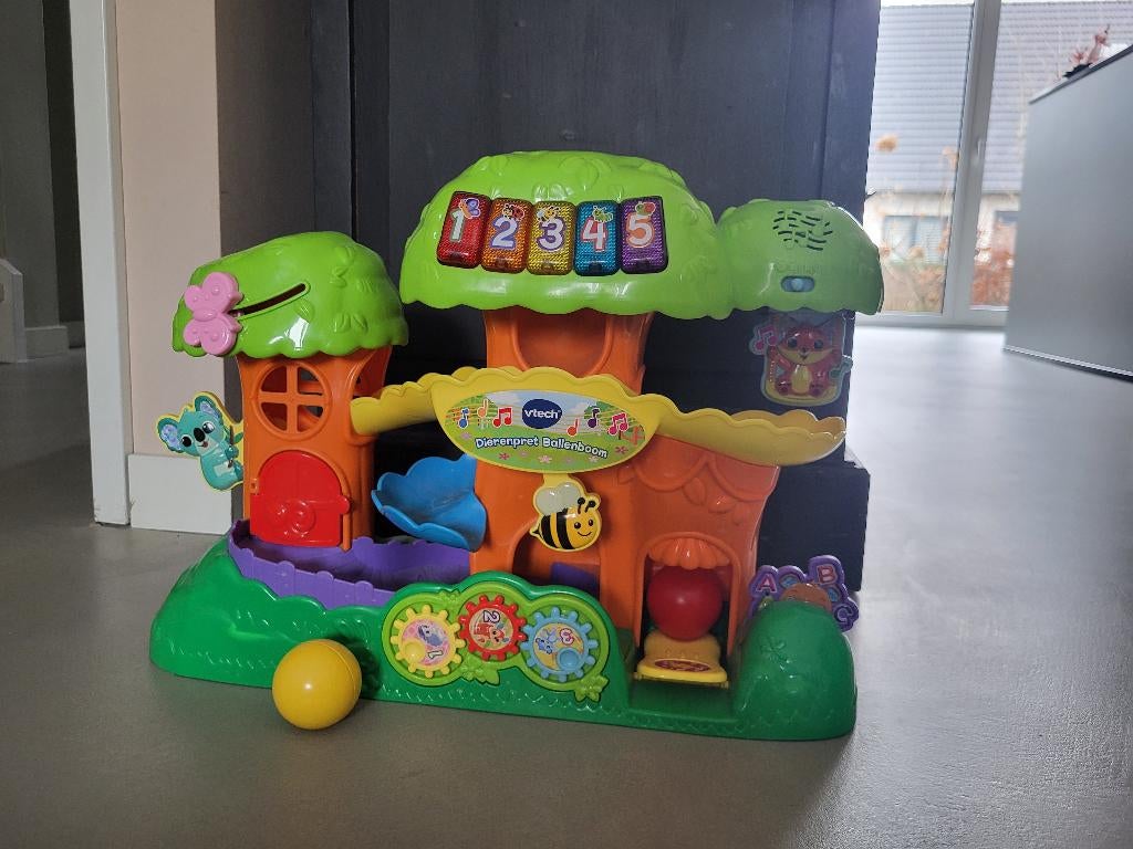 Dierenpret Ballenboom, Kinderen en Baby's, Speelgoed | Vtech, Ophalen, Zo goed als nieuw, 2 tot 4 jaar