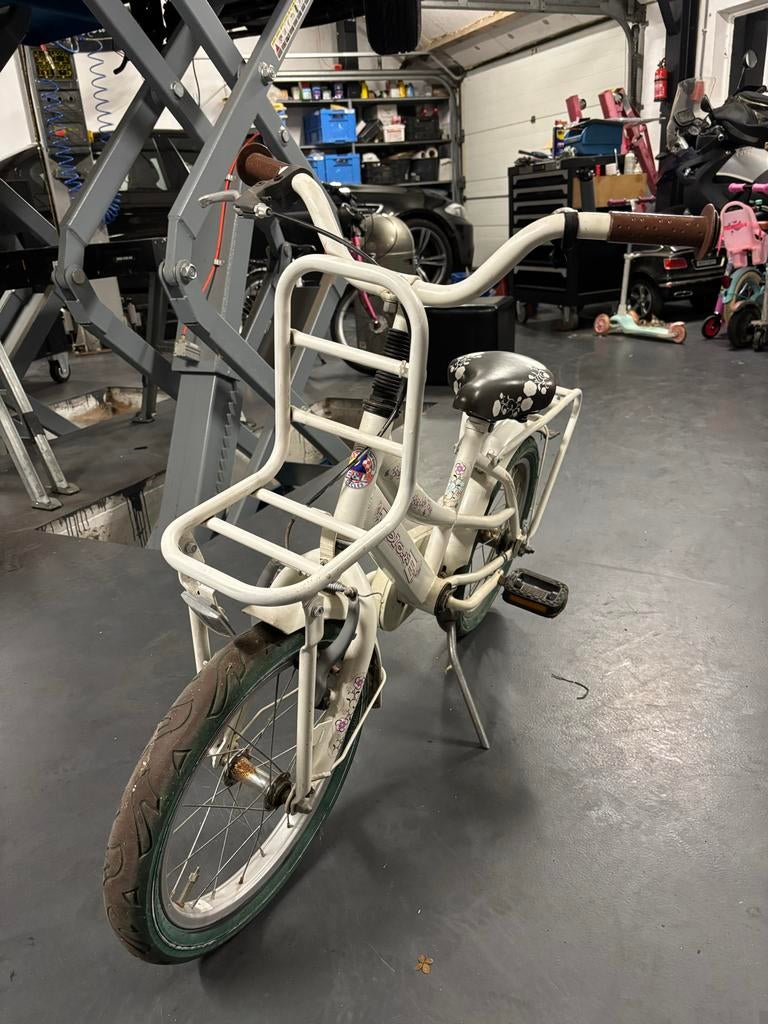 Gebruikte 16 inch meisjesfiets, Ophalen of Verzenden, Gebruikt, 16 inch, Handrem