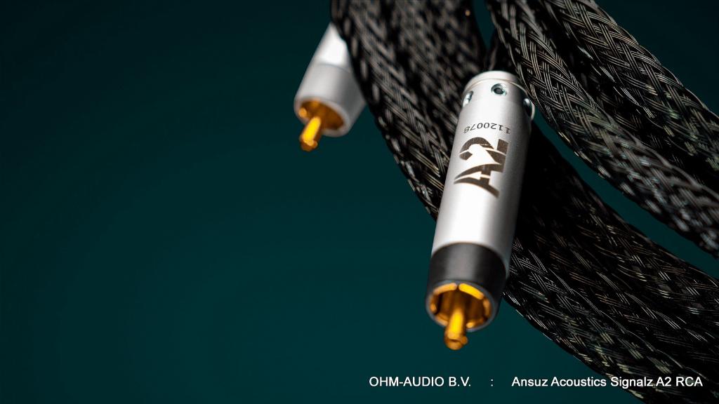 Ansuz Acoustics Signalz A2 RCA, 2.0 Meter, Analoge Interlink, Audio, Tv en Foto, Audiokabels en Televisiekabels, Nieuw, Interlink-kabel