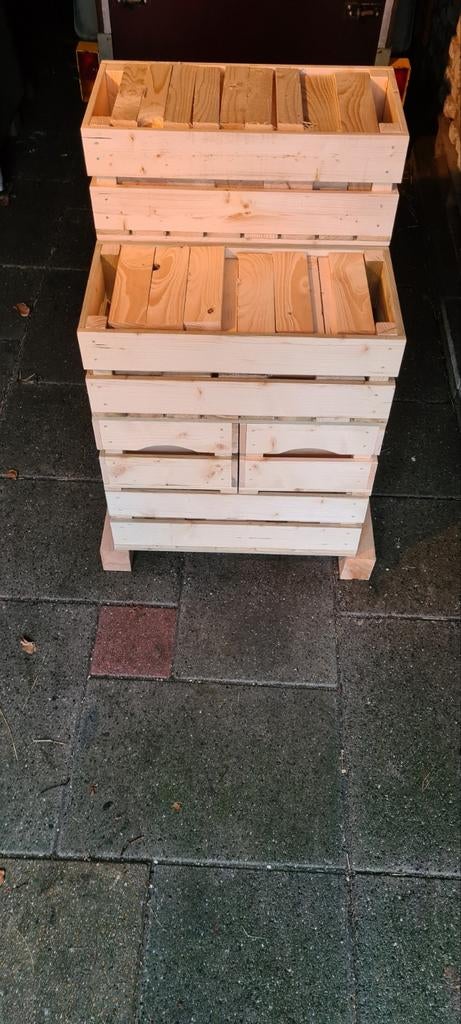 Kistjes haardhout / brandhout, Ophalen, Nieuw, Minder dan 50 cm, Minder dan 50 cm
