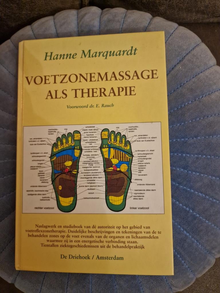 Voetreflexzonemassage als Therapie - Hanne Marquardt, Ophalen of Verzenden, Zo goed als nieuw, Gezondheid en Conditie, Hanne Marquardt