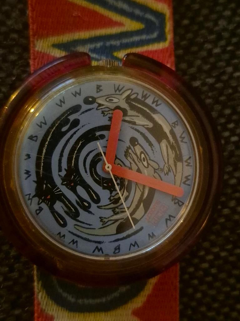 Swatch horloge, Ophalen, Gebruikt, Kunststof, Swatch