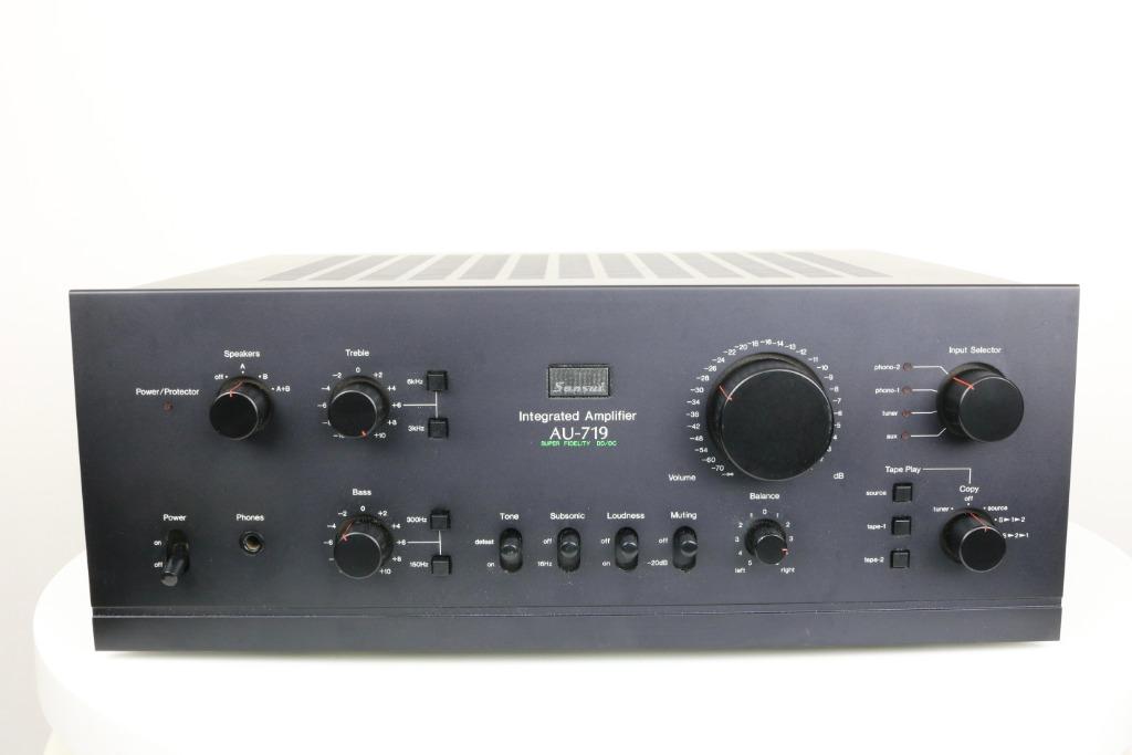 Sansui AU‑719  - geïntegreerde versterker, Overige merken, Ophalen of Verzenden, N.v.t, 120 watt of meer