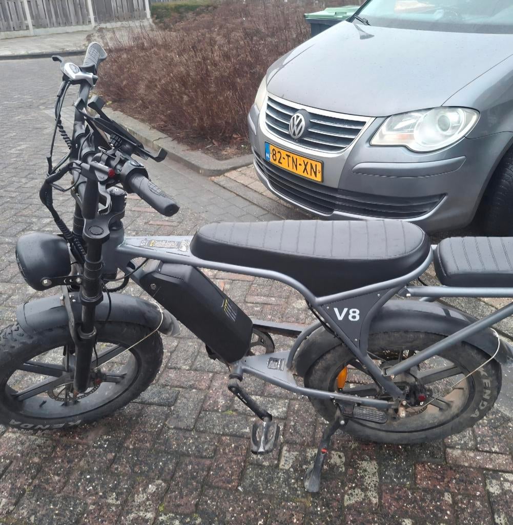 Fatbike Ouxi V8 - In perfecte staat!, Fietsen en Brommers, Elektrische fietsen, 59 cm of meer, Ophalen of Verzenden, Gebruikt
