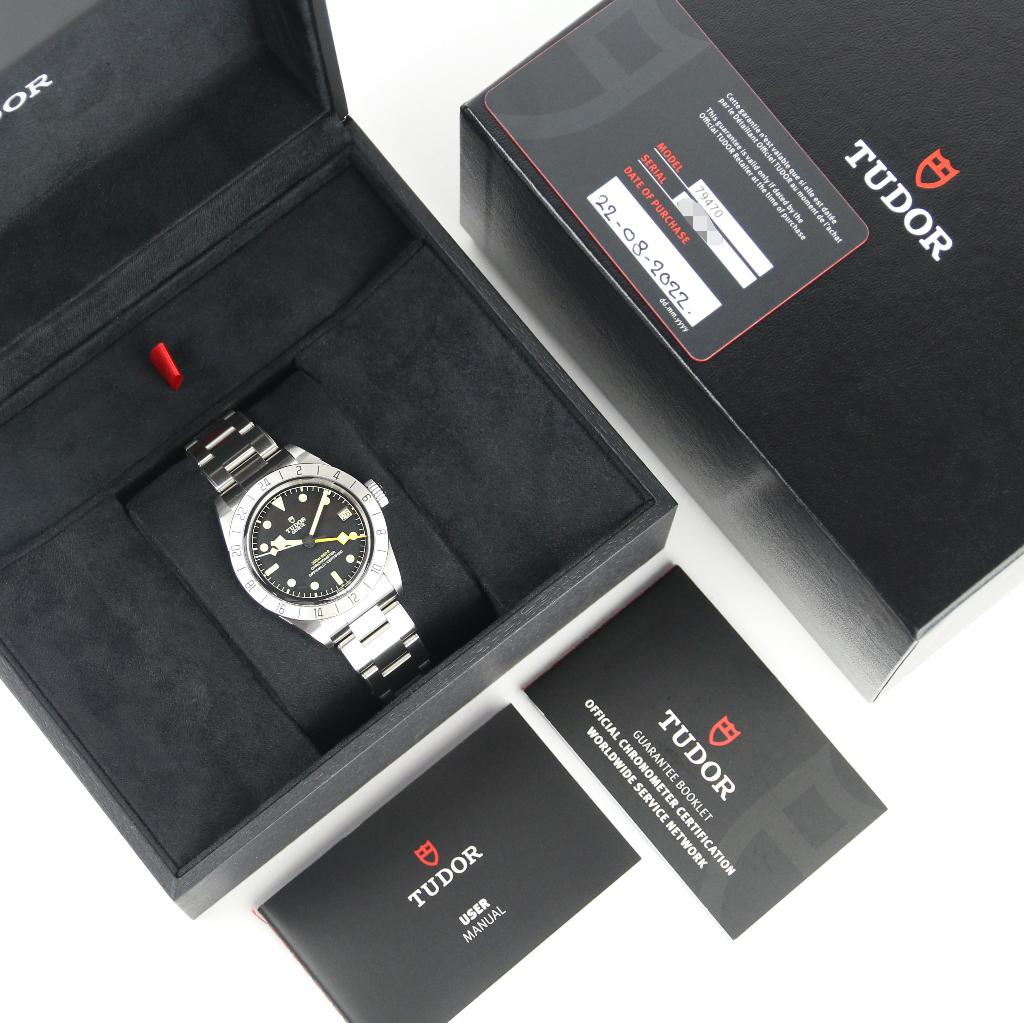 Tudor Black Bay Pro 39 (ALS NIEUW/ 2022), Sieraden, Tassen en Uiterlijk, Horloges | Heren, Overige merken, Staal, Staal, Polshorloge