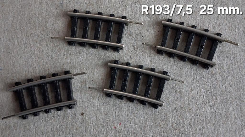 Diverse N spoor rail., Hobby en Vrije tijd, Modeltreinen | N-Spoor, Zo goed als nieuw, Rails, Gelijkstroom, Piko, Ophalen of Verzenden