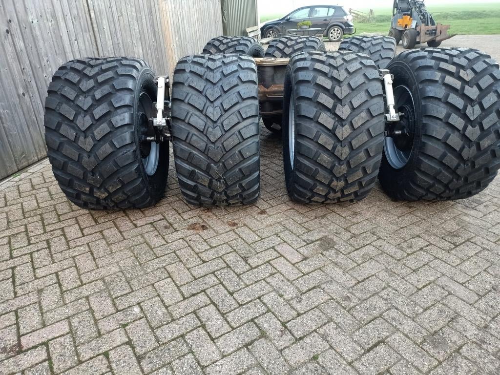 7 wielig onderstel, Ophalen