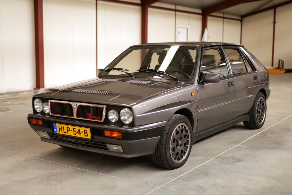 Lancia Delta HF Integrale 1988 Grijs, Auto's, Lancia, 1995 cc, Alcantara, Handgeschakeld, Vierwielaandrijving