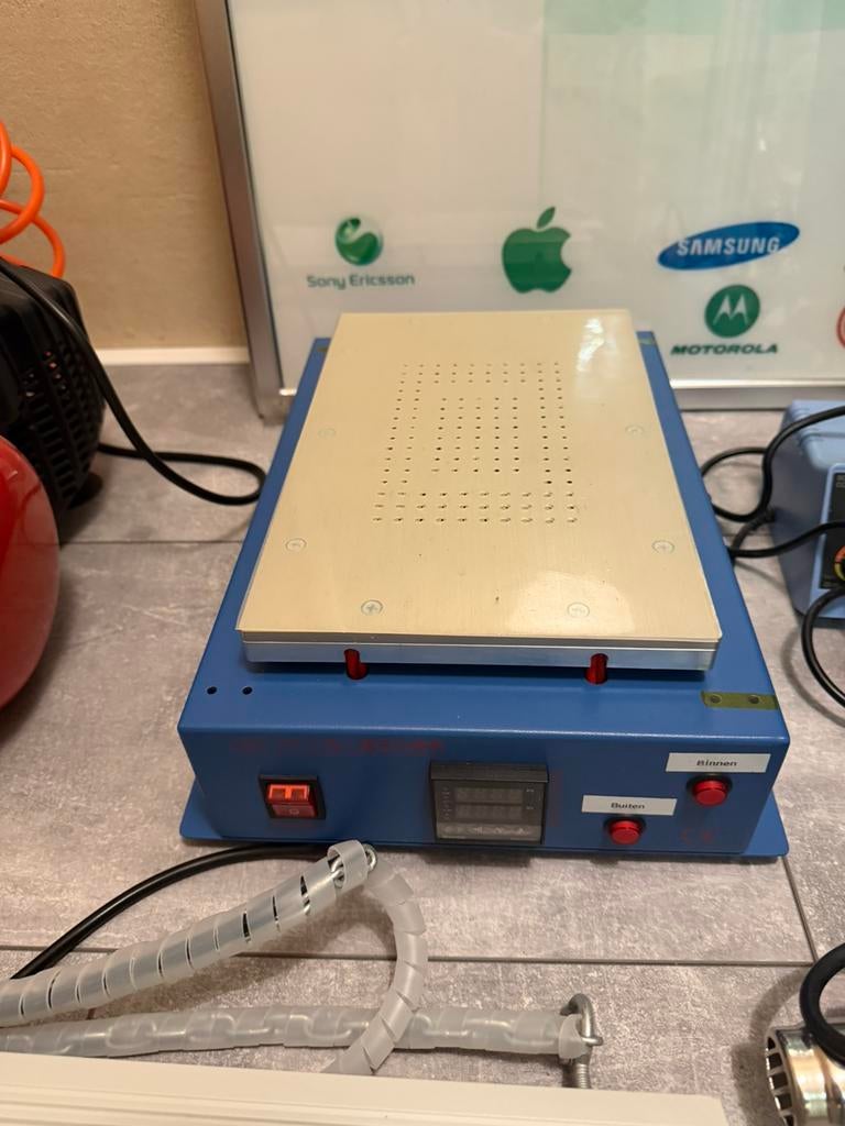Telefoon reparatie spullen + iphone / samsung onderdelen