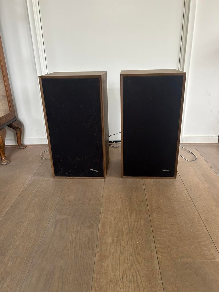 Speakers Pioneer, Audio, Tv en Foto, Luidsprekers, Gebruikt, Minder dan 60 watt, Front, Rear of Stereo speakers, Ophalen