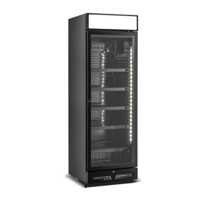 Drankenkoelkast Zwart + Lichtbak – 400 L – Nieuw!, Bruglaan 4, Handelgigant, Info@handelgigant.nl, Nieuw in verpakking