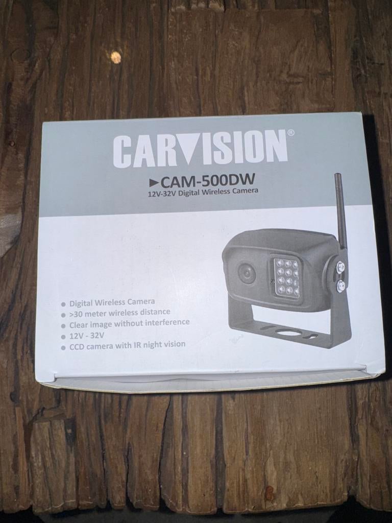 Carvision CAM-500DW Draadloze Camera, Auto diversen, Ophalen of Verzenden, Draadloos, Nieuw