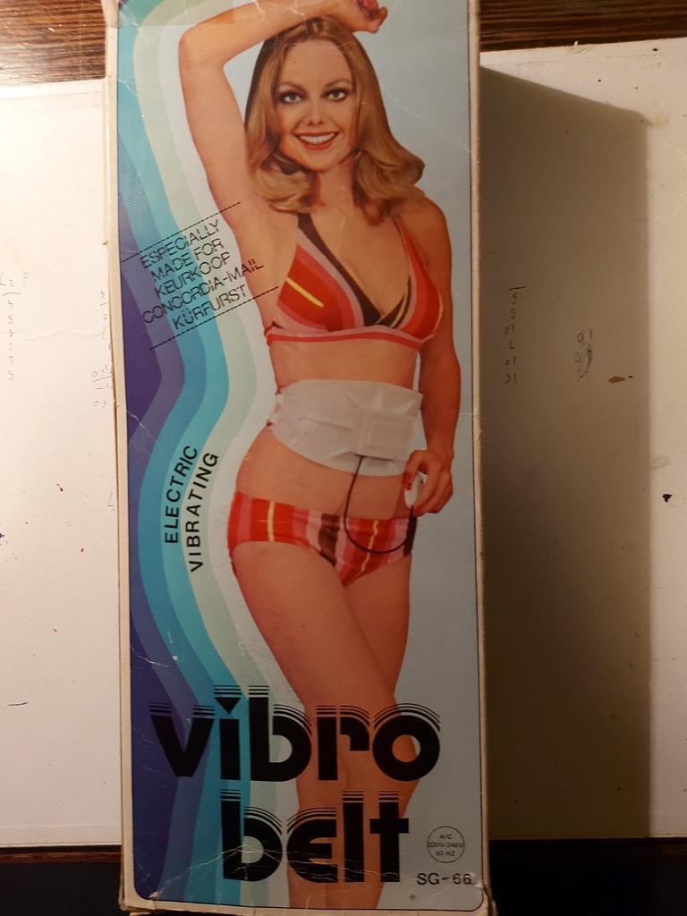 Vintage Vibro Belt Massage. Jaren 60., Sport en Fitness, Massageproducten, Gebruikt, Apparaat, Ophalen of Verzenden