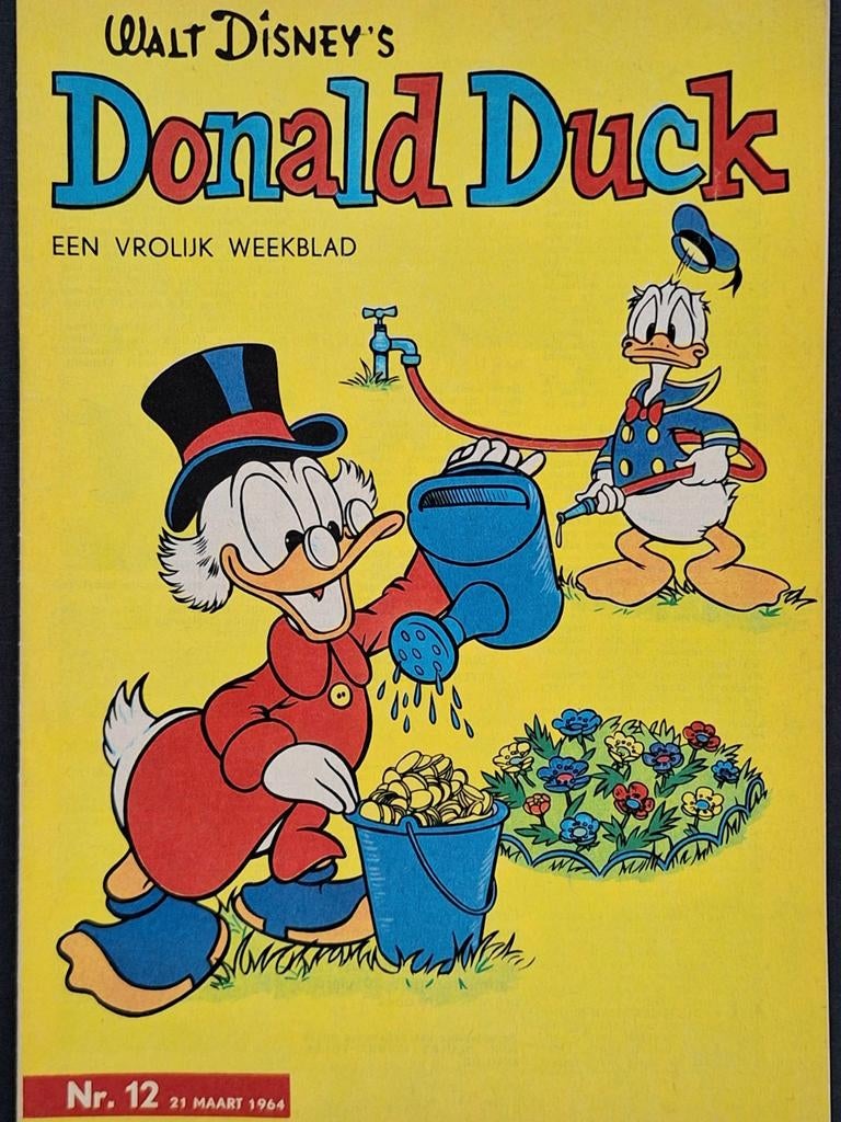 Donald Duck 1964 nr. 12, Boeken, Eén stripboek, Ophalen of Verzenden, Zo goed als nieuw