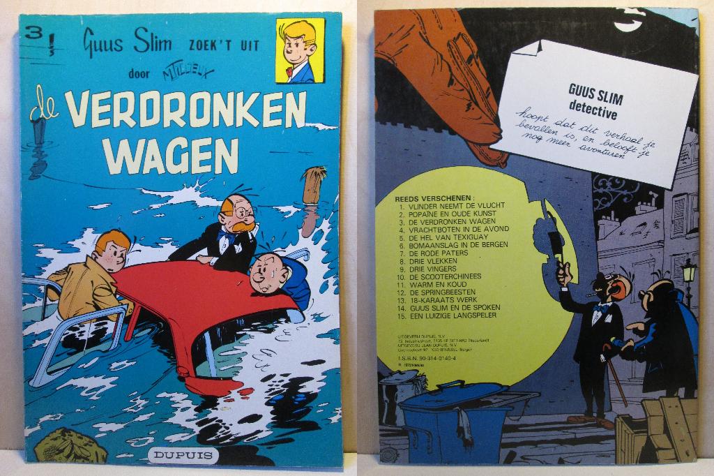 Guus Slim 3 + 4 (SC), Eén stripboek, Ophalen of Verzenden, Zo goed als nieuw, Maurice Tillieux