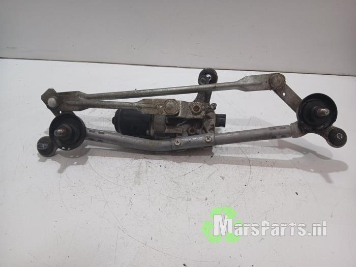 Ruitenwismotor + Mechaniek van een Nissan Micra, Gebruikt, -, -, Ophalen of Verzenden