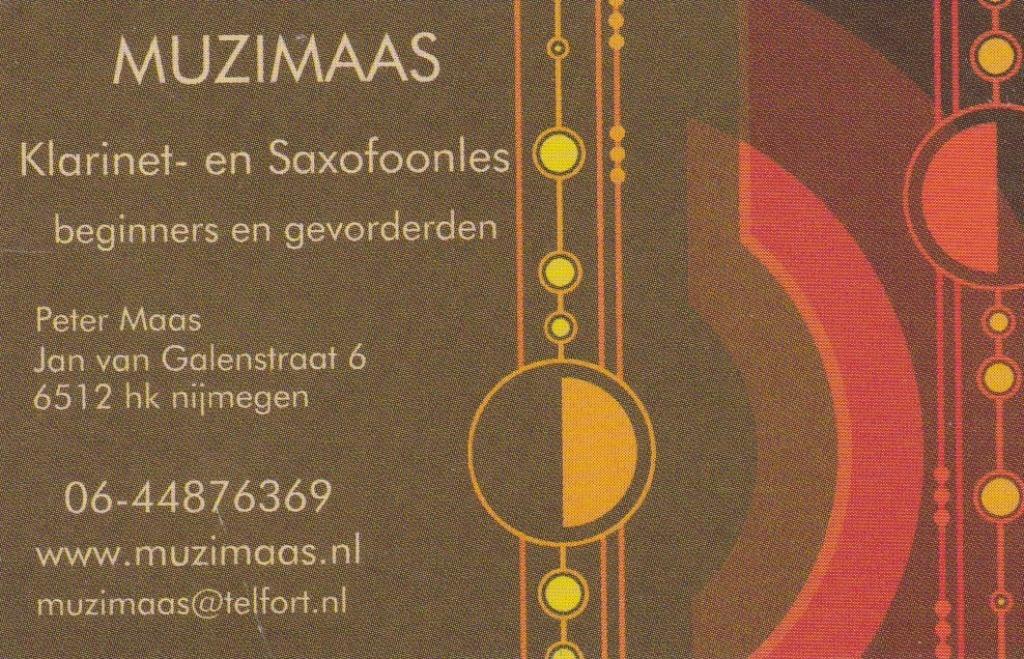 KLarinet- en Saxofoonles Nijmegen, Blaasinstrumenten