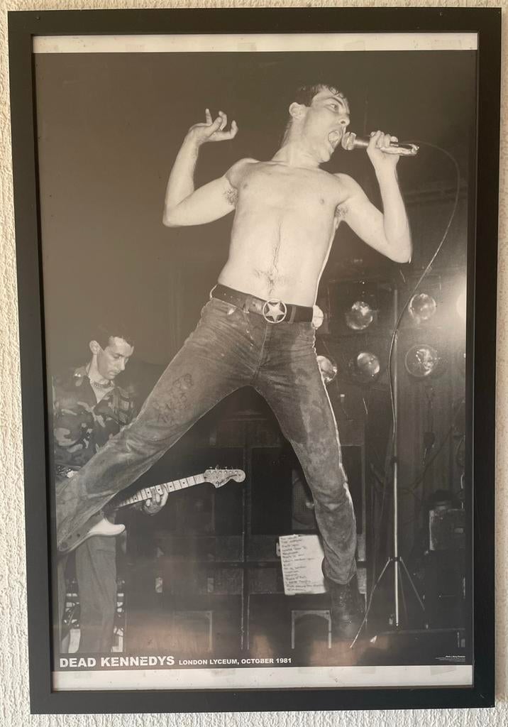 Dead Kennedys - London Lyceum '81, Verzamelen, Muziek, Artiesten en Beroemdheden, Ophalen of Verzenden, Poster, Artwork of Schilderij
