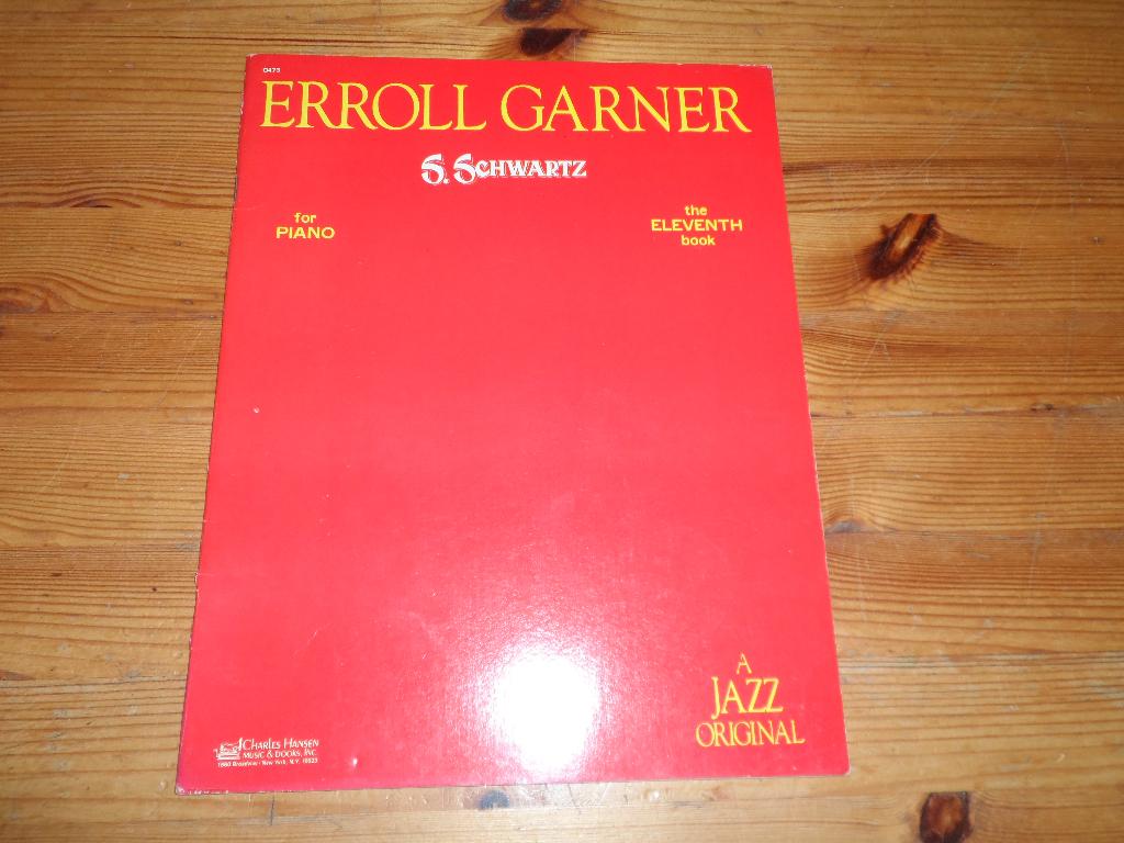Errol garner - s. Schwartz - book 11, Nieuw, Ophalen of Verzenden, Artiest of Componist, Piano
