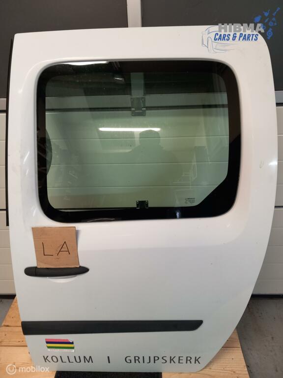 Schuifdeur Renault Kangoo II Maxi Links Wit 2011 t/m 2016, Auto-onderdelen, Ophalen of Verzenden, Gebruikt, Links, Deur