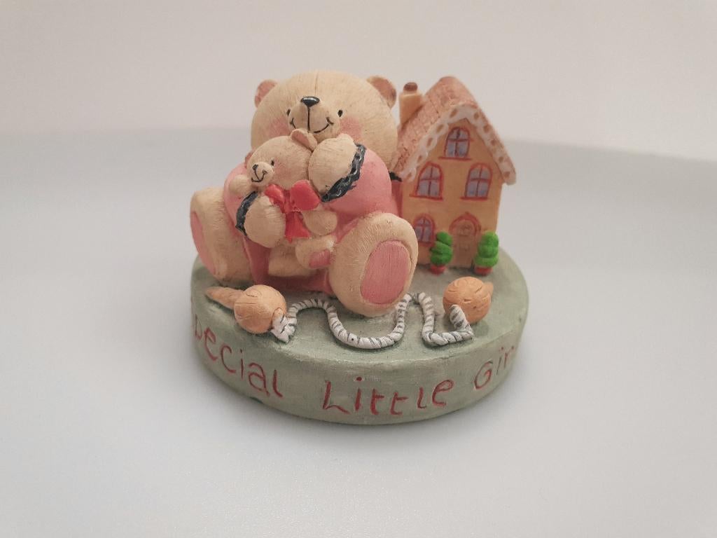 Forever Friends beeldje Special little girl geboorte meisje, Ophalen of Verzenden, Zo goed als nieuw, Beeldje, Forever Friends
