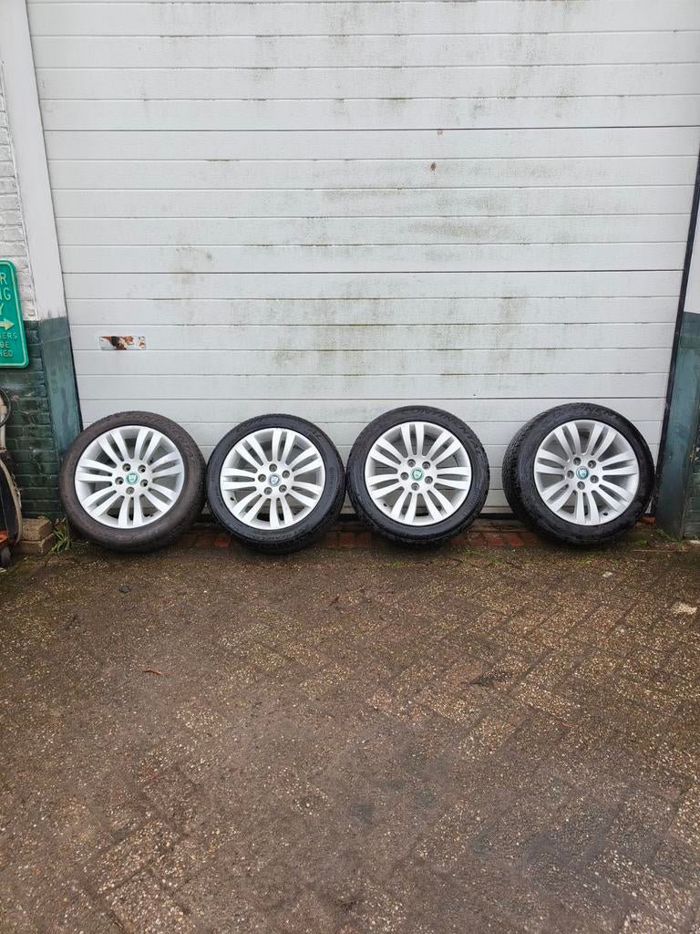 velgen Jaguar.  18" Aris Jaguar Velgen met Banden, Ophalen, Gebruikt