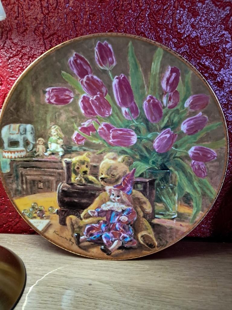 Exclusief wandbord van Kees van den Berg., Ophalen of Verzenden