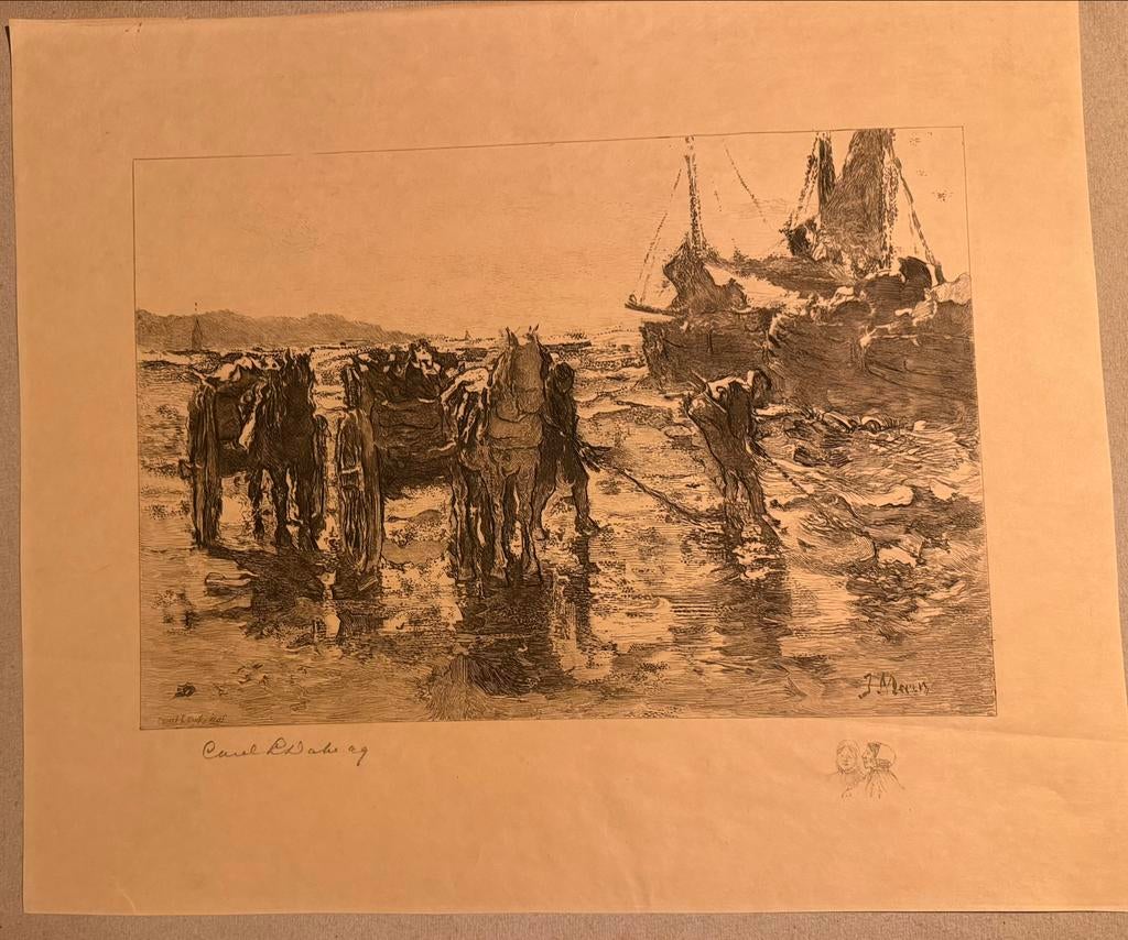 Ets van Jacob Maris (1890-1920), Ophalen of Verzenden