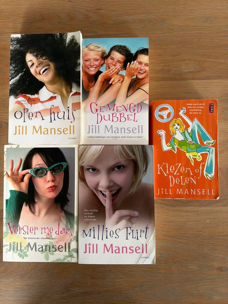 Jill Mansell - 5 Boeken, Ophalen of Verzenden, Gelezen