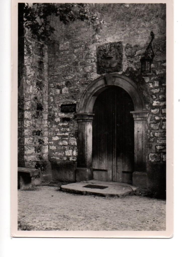 Weerselo. Ingang Stiftskerk.  **, Ophalen of Verzenden, 1940 tot 1960, Ongelopen, Overijssel