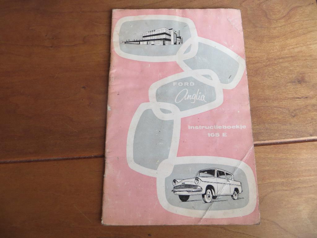 Instructieboek Ford Anglia 105 E 1960, Auto diversen, Handleidingen en Instructieboekjes, Ophalen of Verzenden