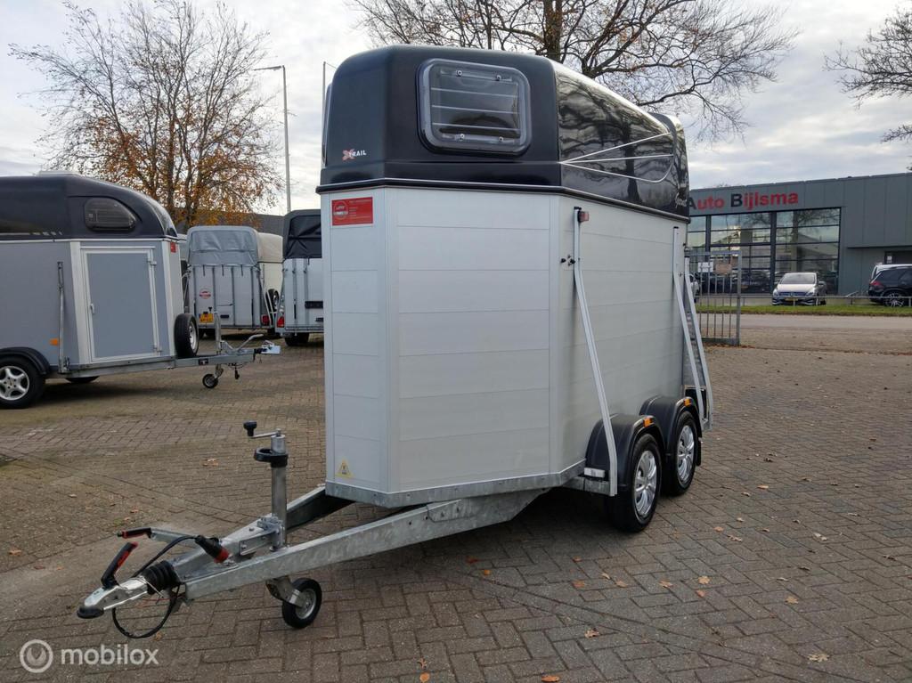 Hele mooie aluminium Xx-trail Garnet 1,5 paardstrailer., Gebruikt, Overige typen