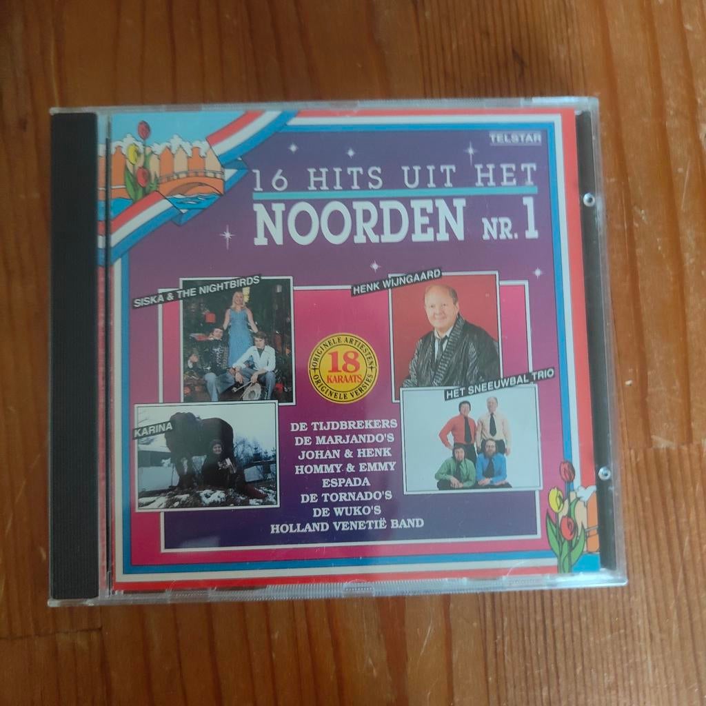 16 Hits Uit Het Noorden Nr. 1 CD, Ophalen of Verzenden, Zo goed als nieuw, Streekmuziek