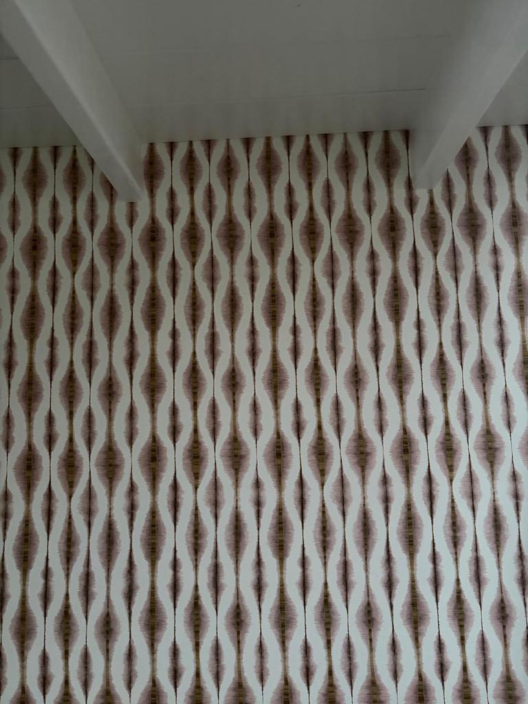 Pierre Frey Behang Coban petale FP534002, Ophalen, Roze/wit Eclectisch hip klassiek modern high end, 200 cm of meer, Overige kleuren