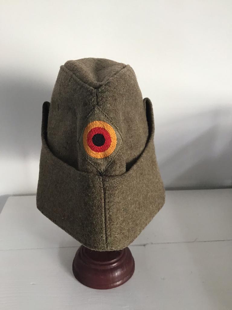 Georg Grote K.G. Veldmuts / Schuitje uit 1966 maat 54., Verzamelen, Militaria | Algemeen, Ophalen of Verzenden, Landmacht, Nederland