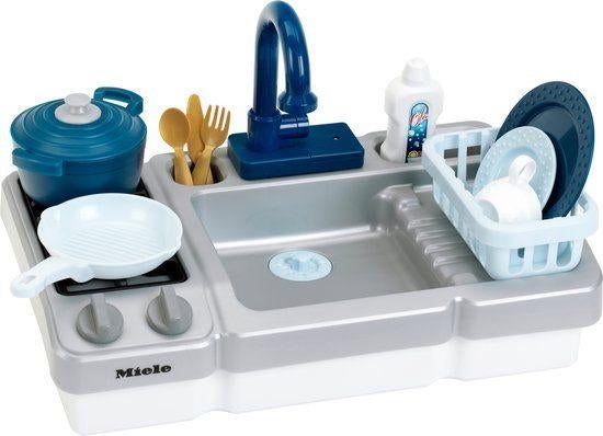 Klein Toys Miele speelgoed spoelbak en kookplaat, Kunststof, Nieuw, Ophalen of Verzenden, Www.loods565.nl