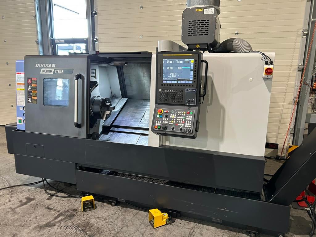 Doosan PUMA GT3100 CNC Draaibank, Ophalen, 500 tot 1000 mm, Zo goed als nieuw, Metaaldraaibank