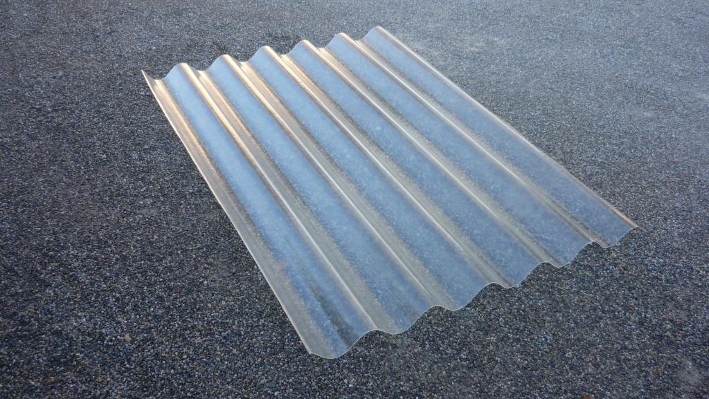 Golfplaat polyester (type 177/51), Doe-het-zelf en Verbouw, Dakpannen en Dakbedekking, Ophalen, Kunststof, Overige kleuren, Nieuw
