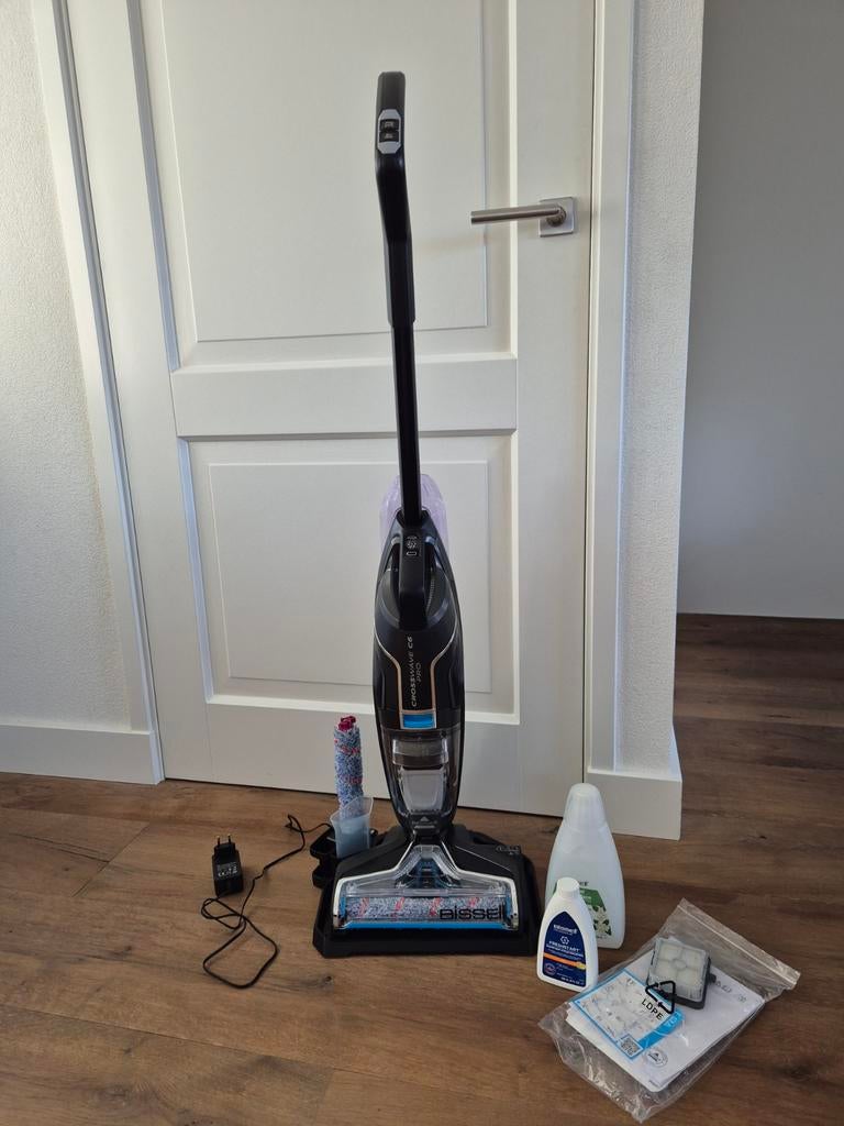 Bissell Crosswave C6 Pro - Zo goed als nieuw!, Ophalen of Verzenden, Zo goed als nieuw, Reservoir, Waterstofzuiger