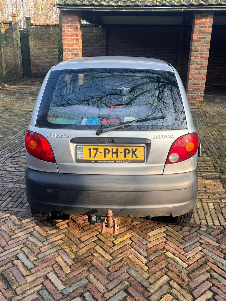 Daewoo Matiz 0.8 2004 Grijs, Auto's, Voorwielaandrijving, Matiz, Origineel Nederlands, Particulier