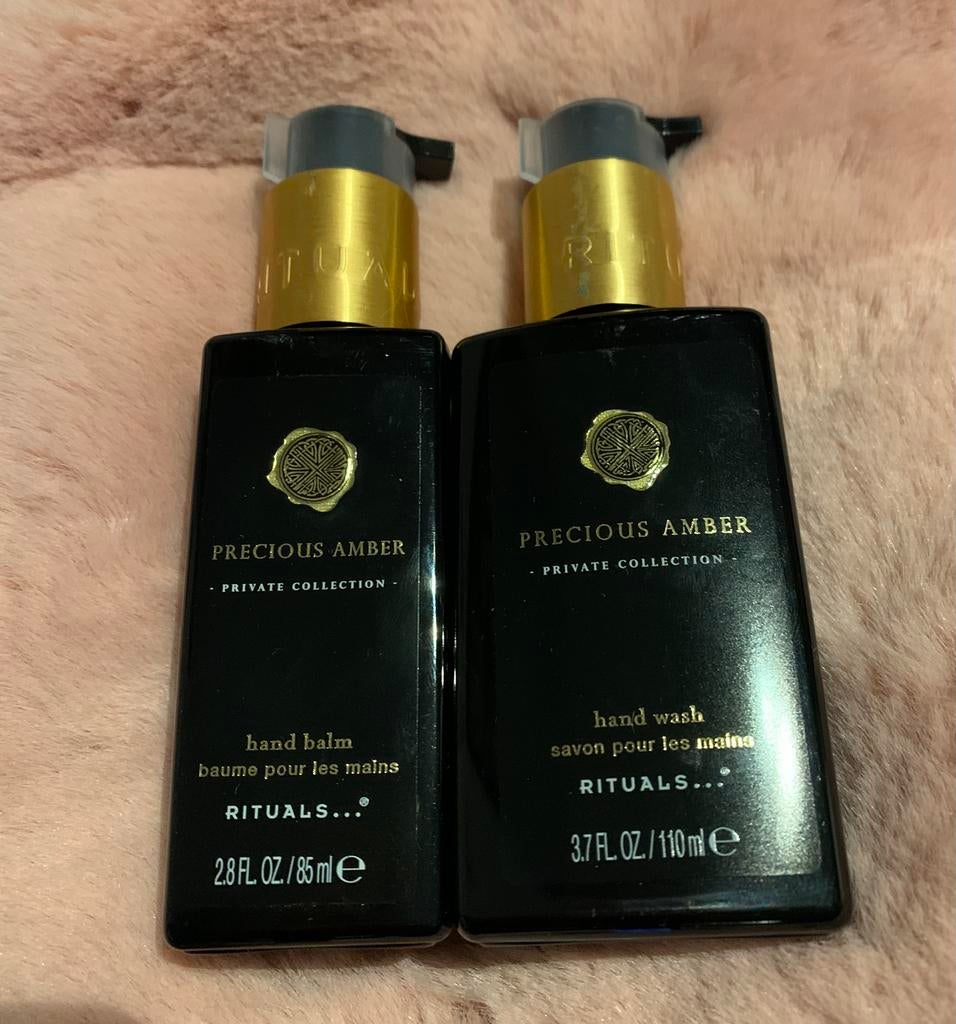 Rituals Precious Amber mini handzeep & balm set, Sieraden, Tassen en Uiterlijk, Ophalen, Nieuw, Bad & Douche